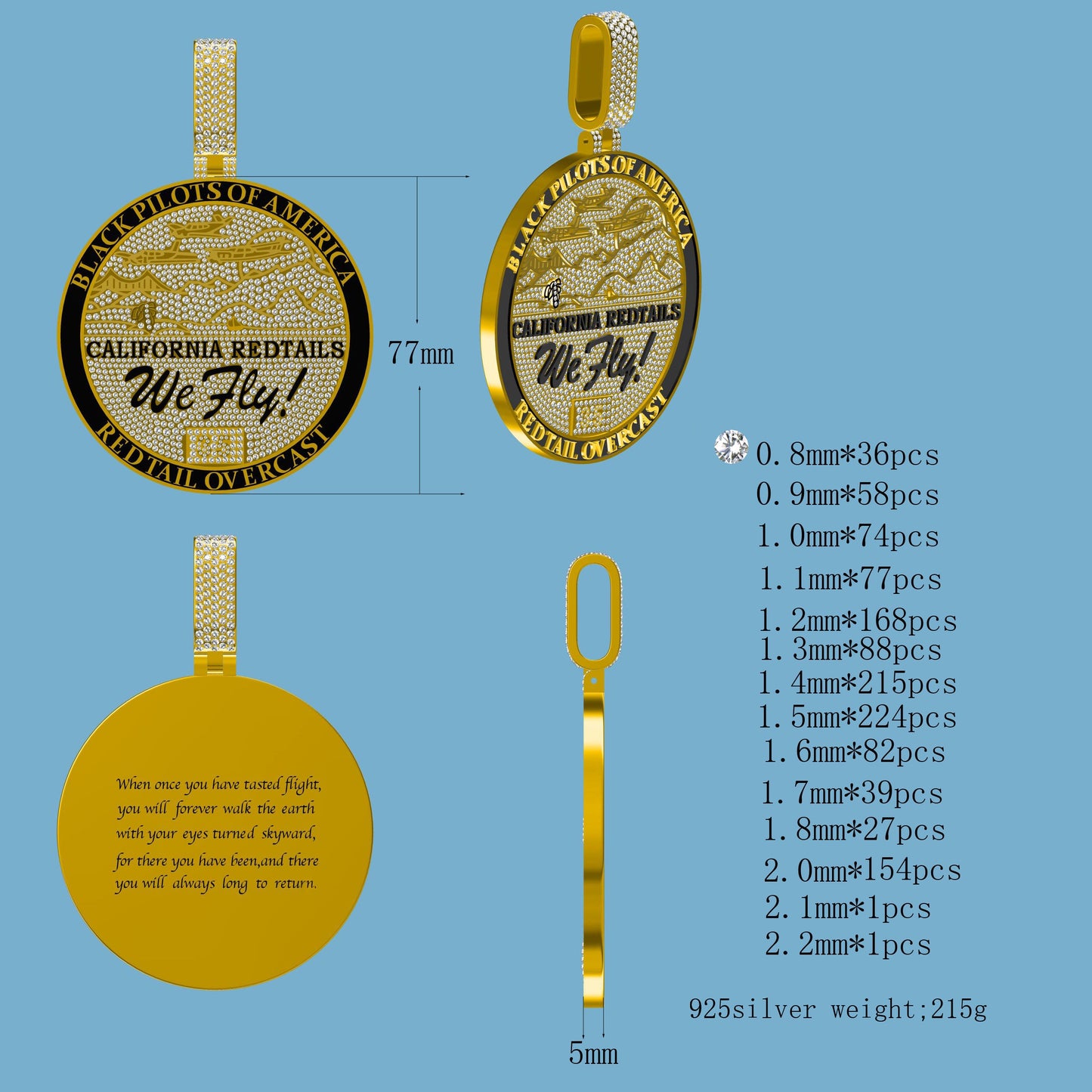 CUSTOM PENDENT