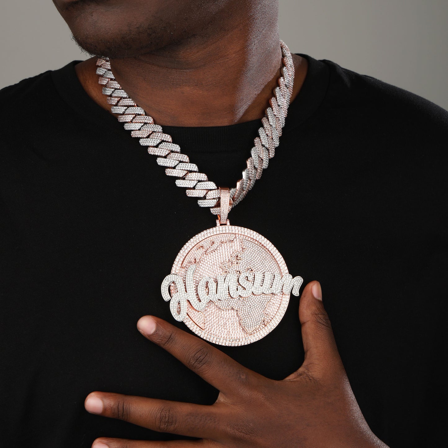 Multi Layered Circle Pendant