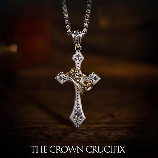 Crown Cross Necklace