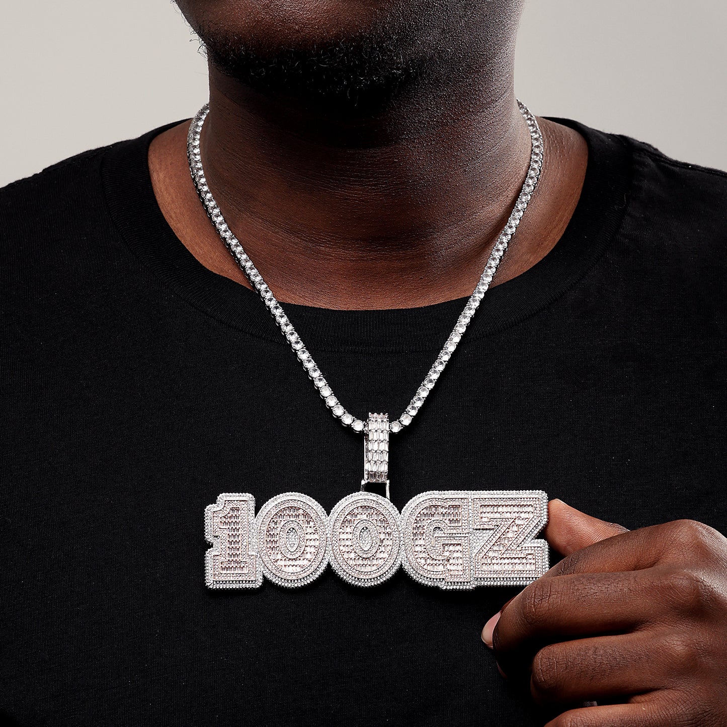 Two Layer Custom Letter Name Necklace