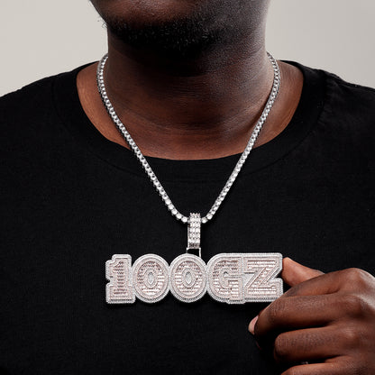 Two Layer Custom Letter Name Necklace