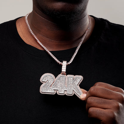 Two Layer Custom Letter Name Necklace