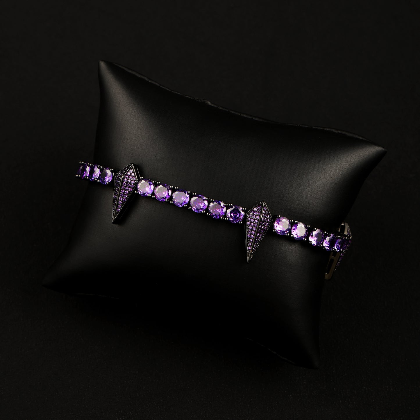5mm Purple Fight Tooth and Claw Tennis Bracelet
