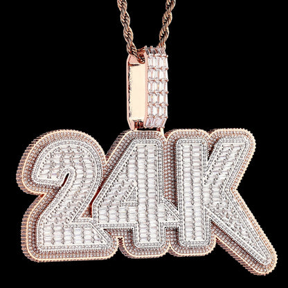 Two Layer Custom Letter Name Necklace