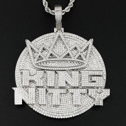 Custom Many Letters Circle Pendant
