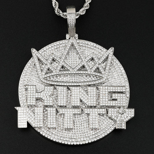 Custom Many Letters Circle Pendant