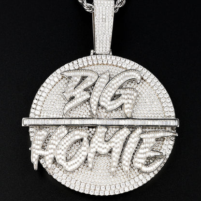Custom Many Letters Circle Pendant