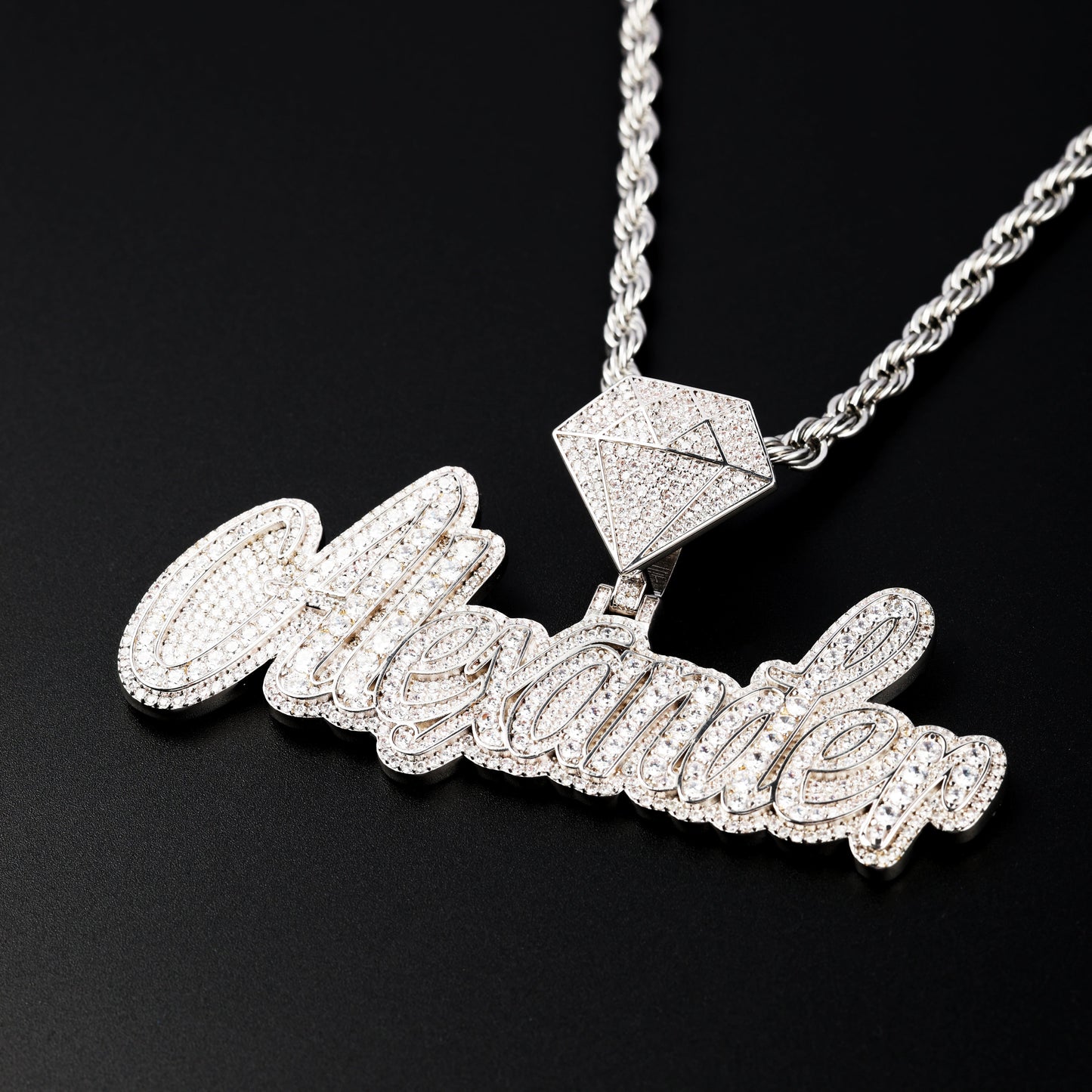 Custom Many Letters Pendant