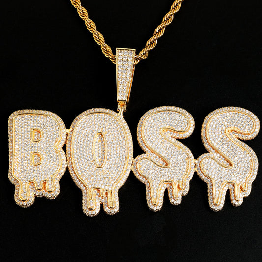 Iced Out Custom Drip Pendant