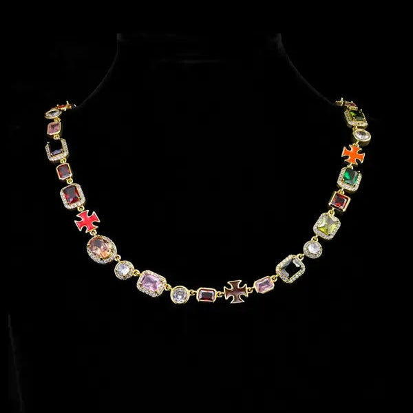 Guardian's Talisman Multi-Gemstone Necklace