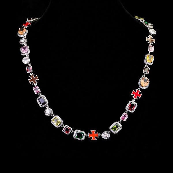 Guardian's Talisman Multi-Gemstone Necklace