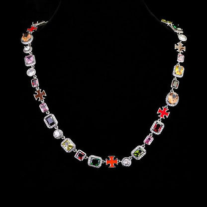 Guardian's Talisman Multi-Gemstone Necklace